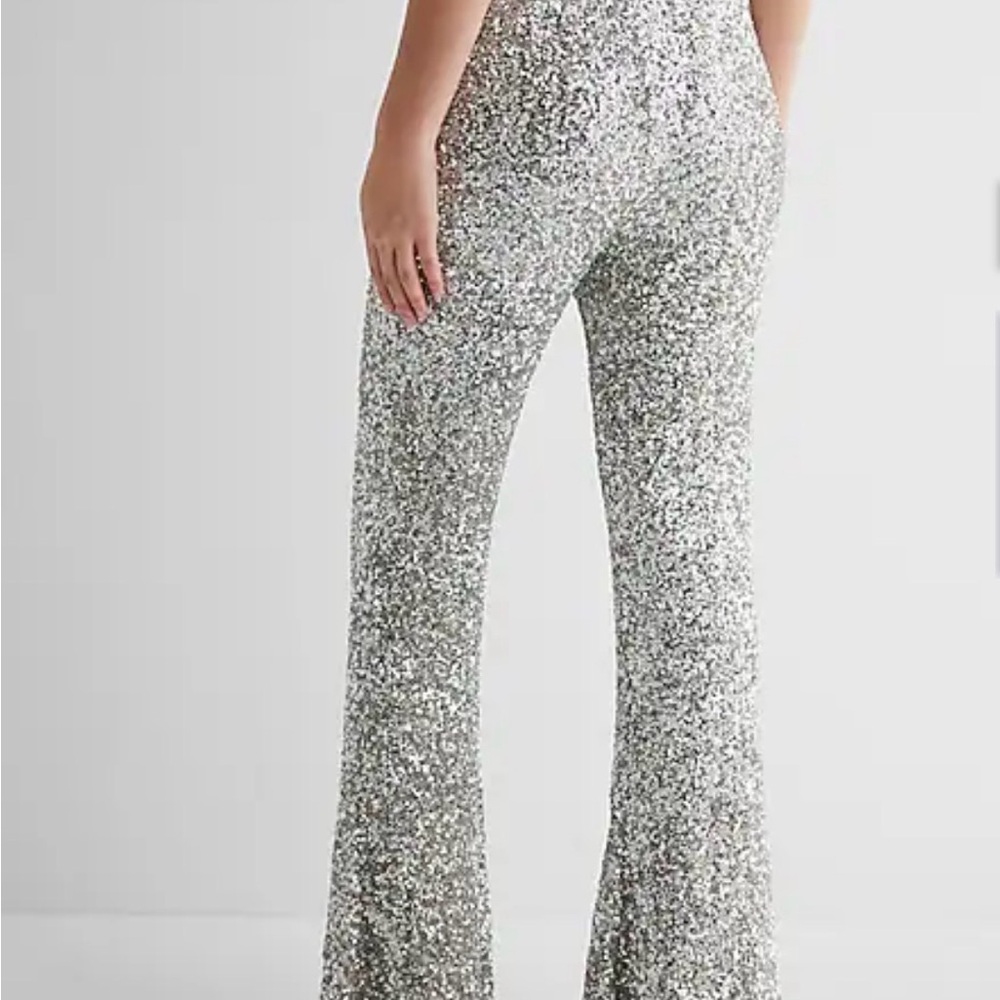 Express Sequin High Rise Pants 🪩 - Picture 2 of 5